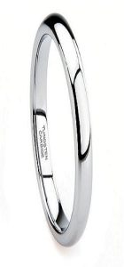 Tungsten Made Engraved 2mm Classic Tungsten Ring - carbide custom | wedding bands