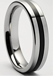 Tungsten Made Engraved Athos Tungsten Ring 6mm - carbide custom | wedding bands